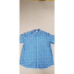 L.L. Bean blue button down men's shirt